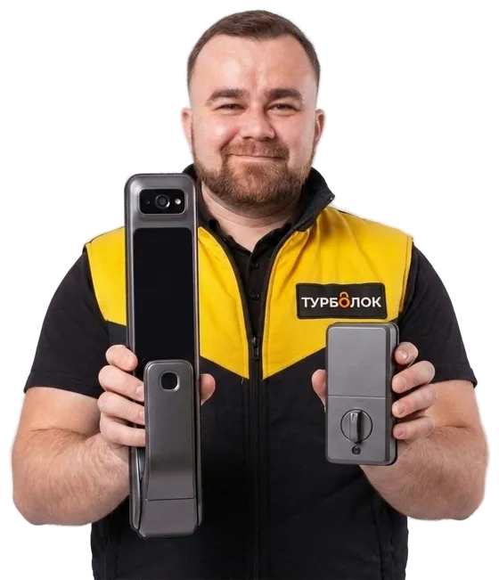 Установка умных замков в Барнауле — мастер TurboLock